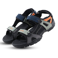 Fuel Rambo-01 Sandals For Men's (Black-Green)