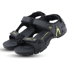 Fuel Rambo-04 sandal for Men  (Black-P.Green)