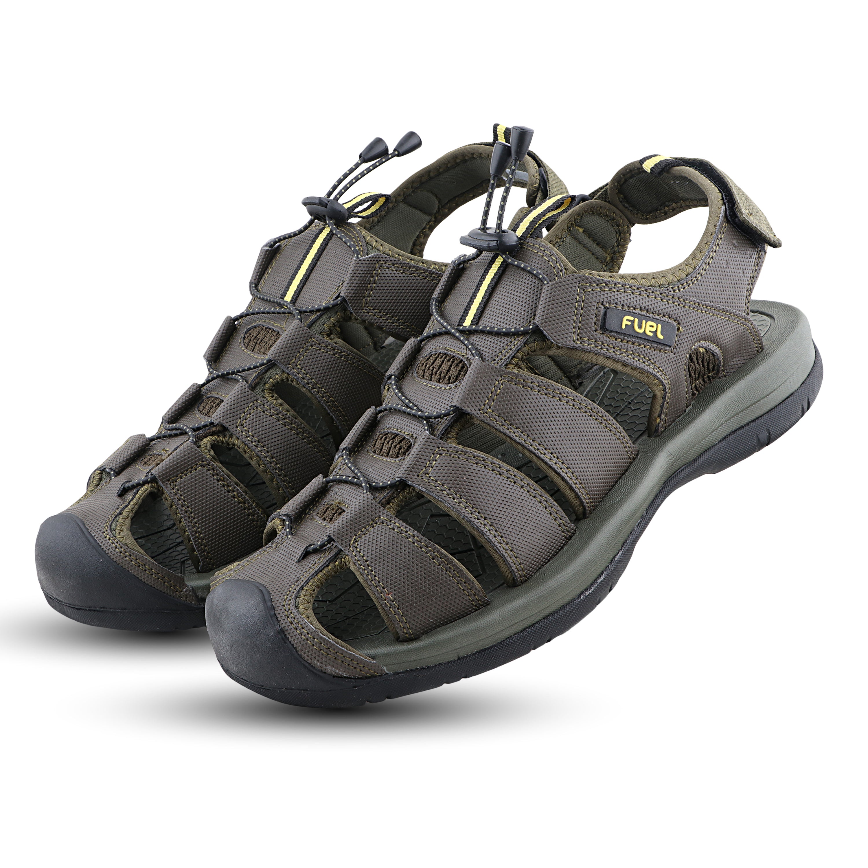 Fuel Comando Men's Lightweight & Comfortable Sandals – Daily Wear Slip-Resistant Footwear