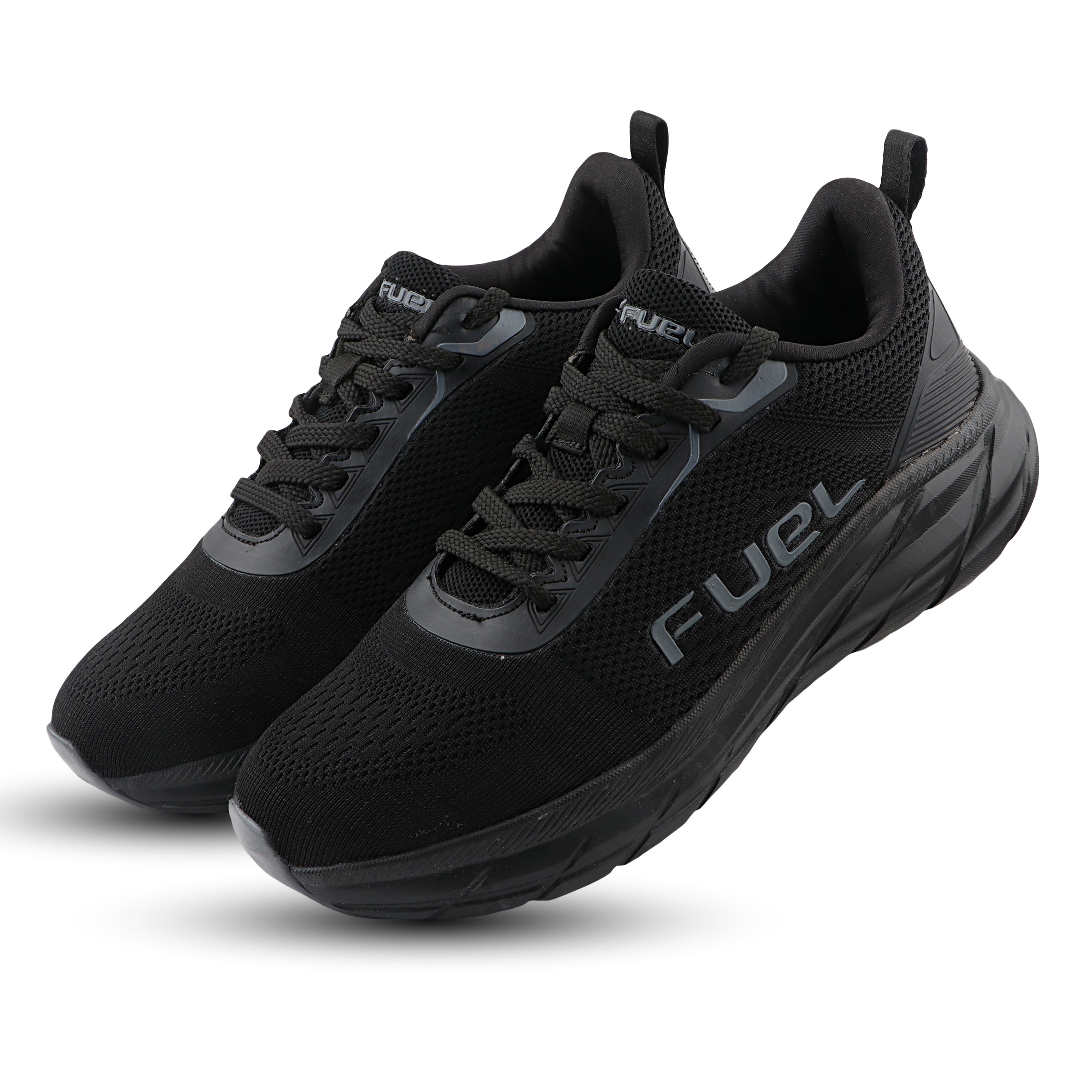 FUEL Phantom Running & Walking with Cushioned Comfort and Durable Sole for Men's (Black)