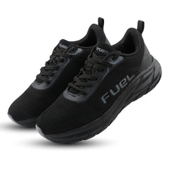 FUEL Phantom Running & Walking with Cushioned Comfort and Durable Sole for Men's (Black)