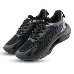 FUEL Cave Lightweight & Breathable with Comfortable Cushioning & Modern Style Sports Shoes for Men's (Black)