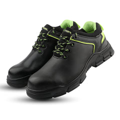 FUEL Reevon-05 ISI Mark Work Safety Shoes for Men – 200J Non-Metallic Toe Protection, Kevlar Insole, Breathable Lining & Durable Nitrile Sole