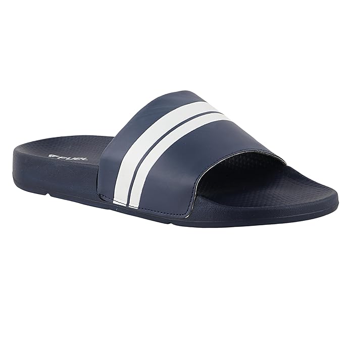 FUEL SLIDESTEP Sliders For Men For Men And Boys (NAVY)