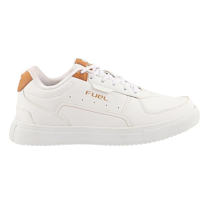 FUEL FS-01 Casual Shoes for Men (White Tan)