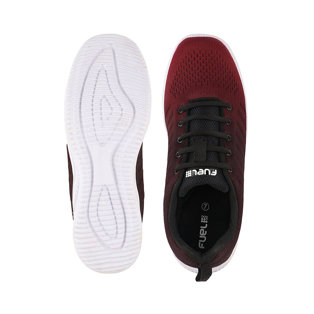 FUEL Foster Sports Shoes for Men (MEHENDI/ BLACK)