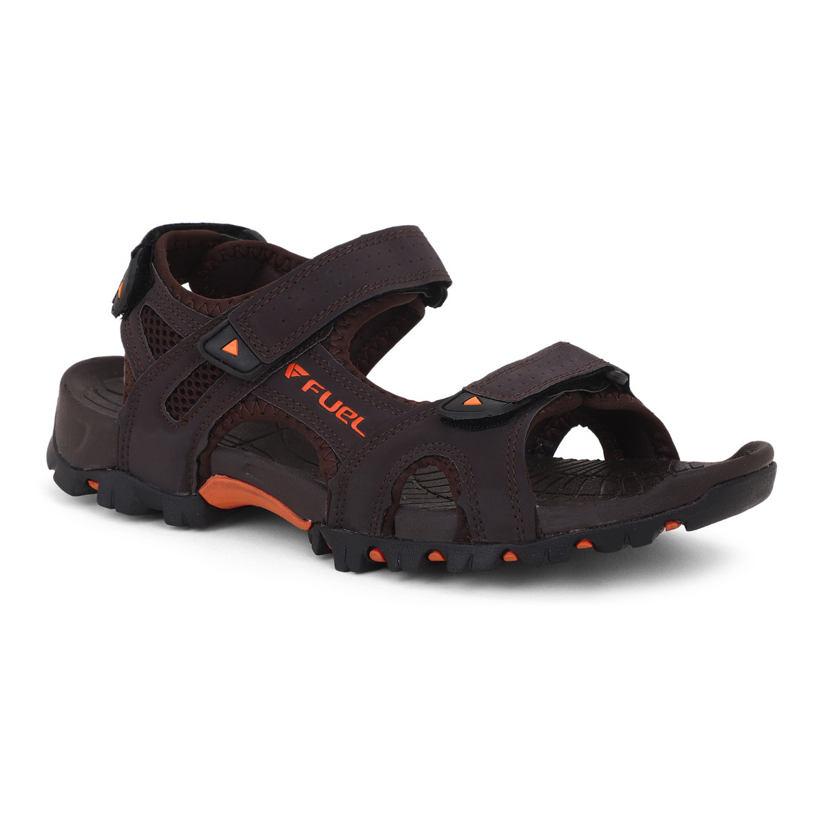 FUEL Timberland-04 Comfortable Casual Sandals for Men (Brown)