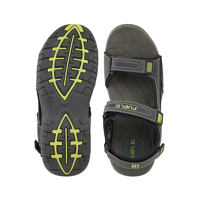 FUEL 2112-06 SANDALS FOR MEN'S (OLIVE & P.GREEN)