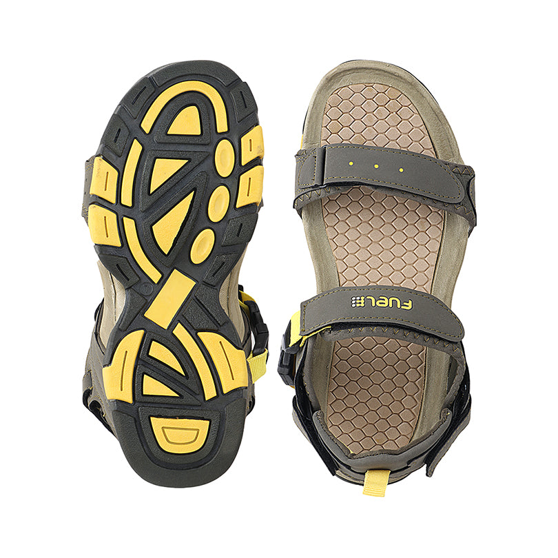 Fuel Champion Sandal For Men's (YELLOW)