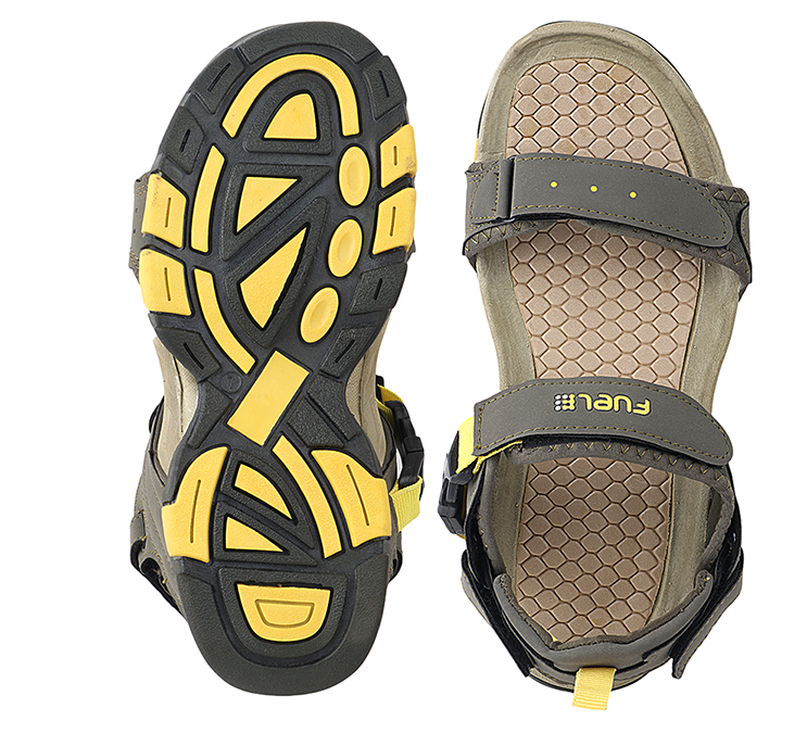 Fuel Champion Sandal For Men's (YELLOW)