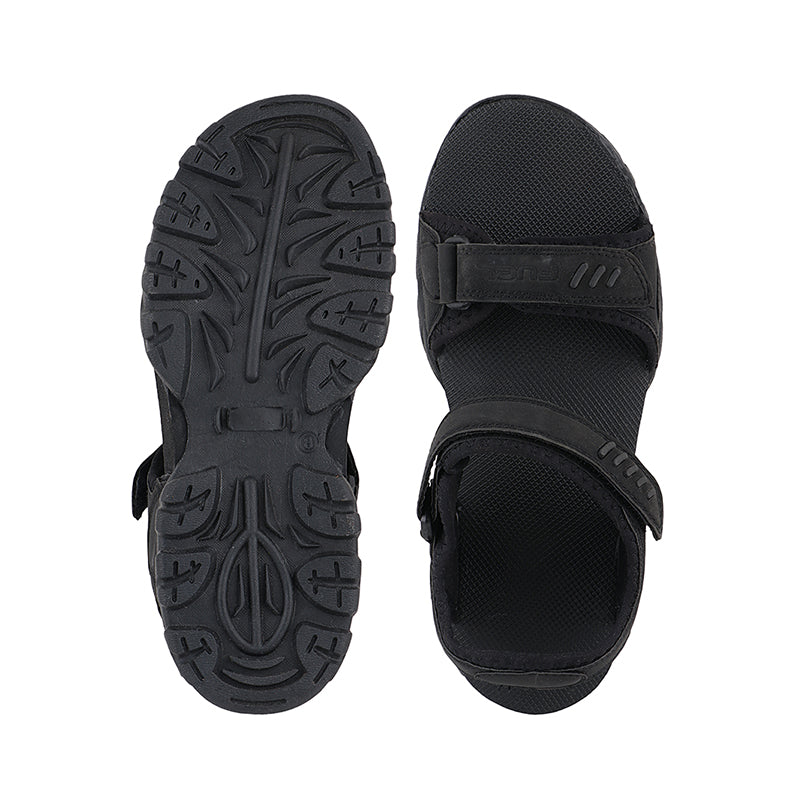 FUEL JERSEY Sandals for Boy's (Black)