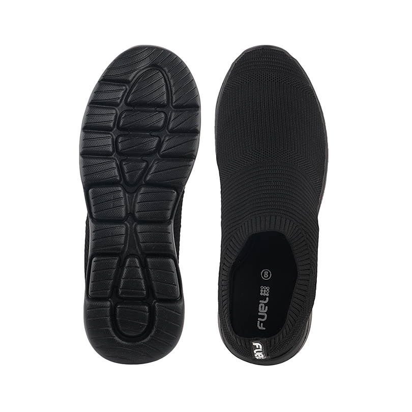 FUEL Boost Walking Shoes for Men (BLACK)