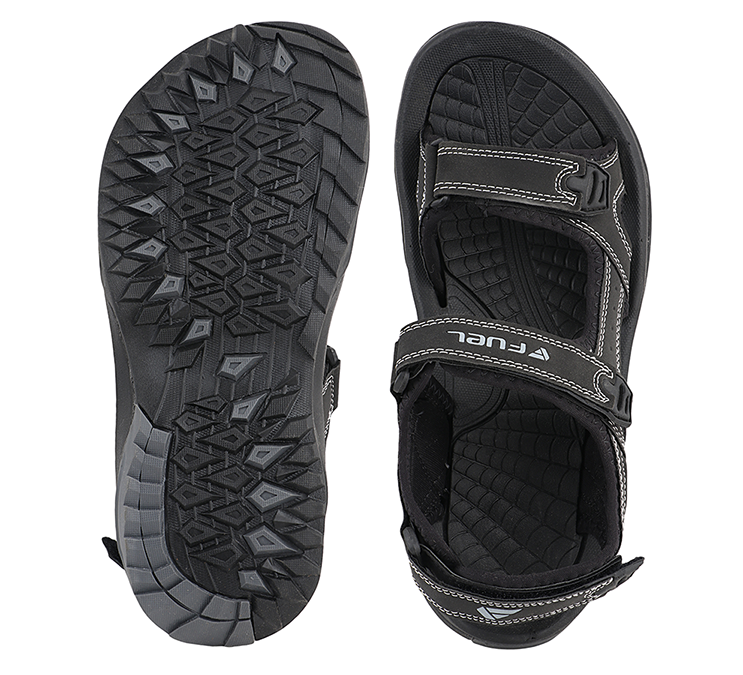 Fuel Yuva Sandal For Men's (BLACK)