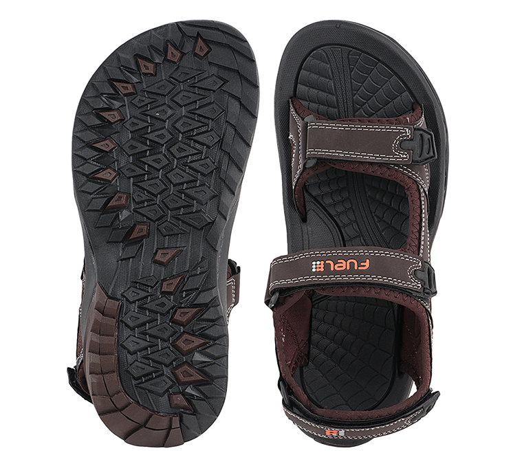 Fuel Yuva Sandal For Men's (BROWN)