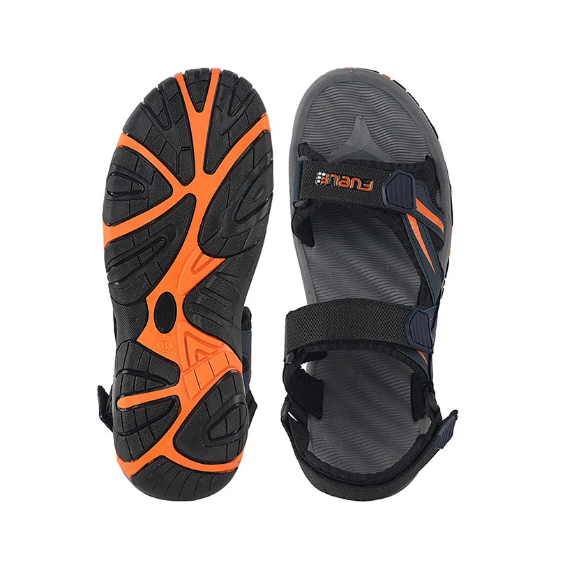 Fuel Prime Sandals For Men's (Navy-Orange)