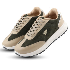 FUEL Neostep-04 Lightweight & Durable with Stylish Corduroy Cushioned Comfort Durable PVC Sole for Men's (Olive)