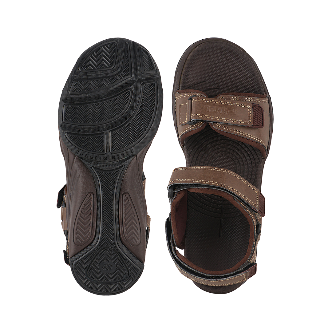 FUEL OLIVER SANDALS FOR MEN'S (BROWN)