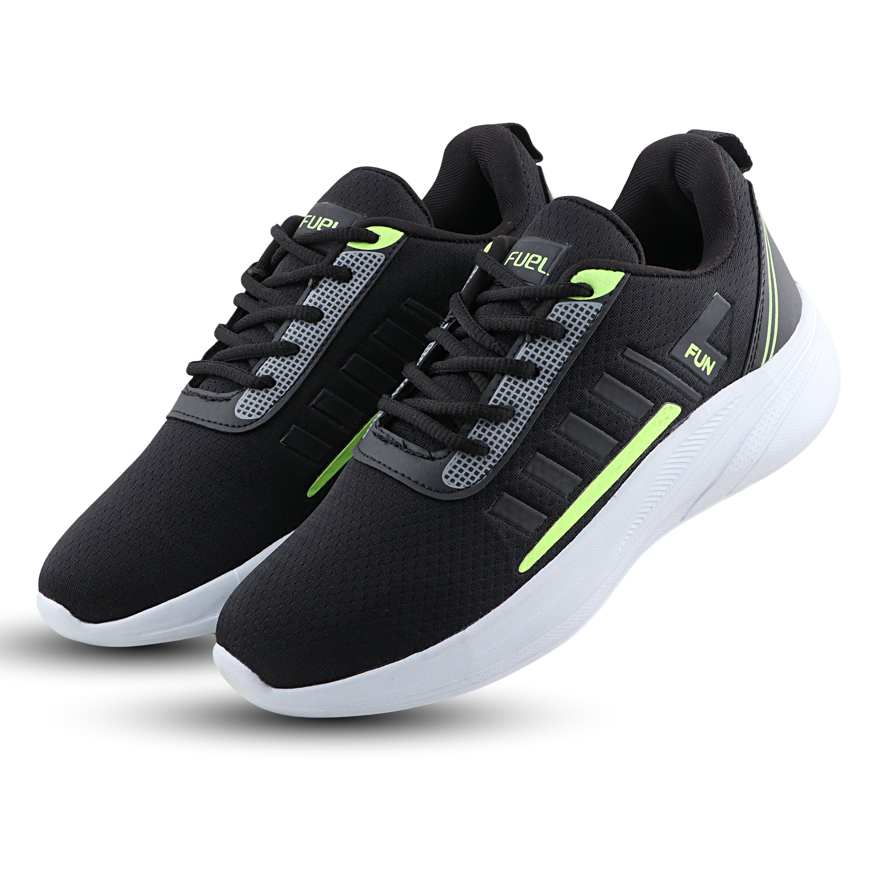 FUEL Boss Comfortable and light-weight Sports Shoes For Men (Black)