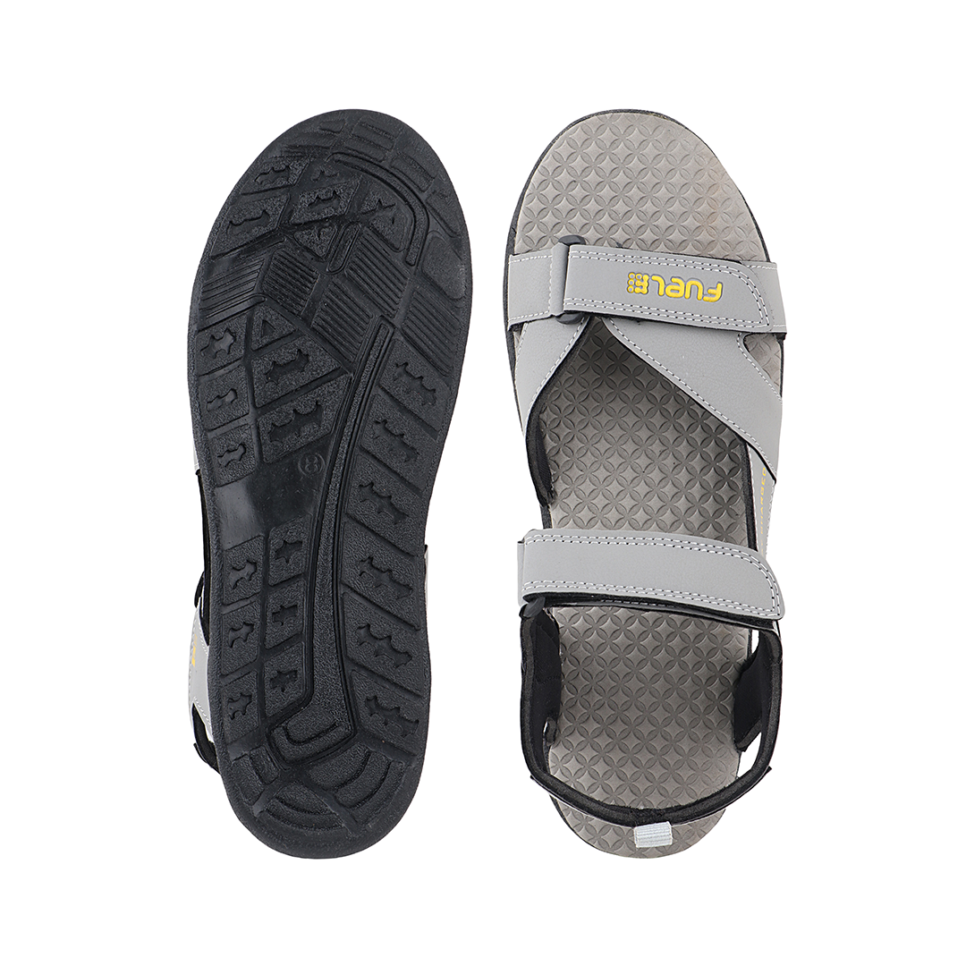 Fuel Roadster-02 Sandals For Men (Grey)