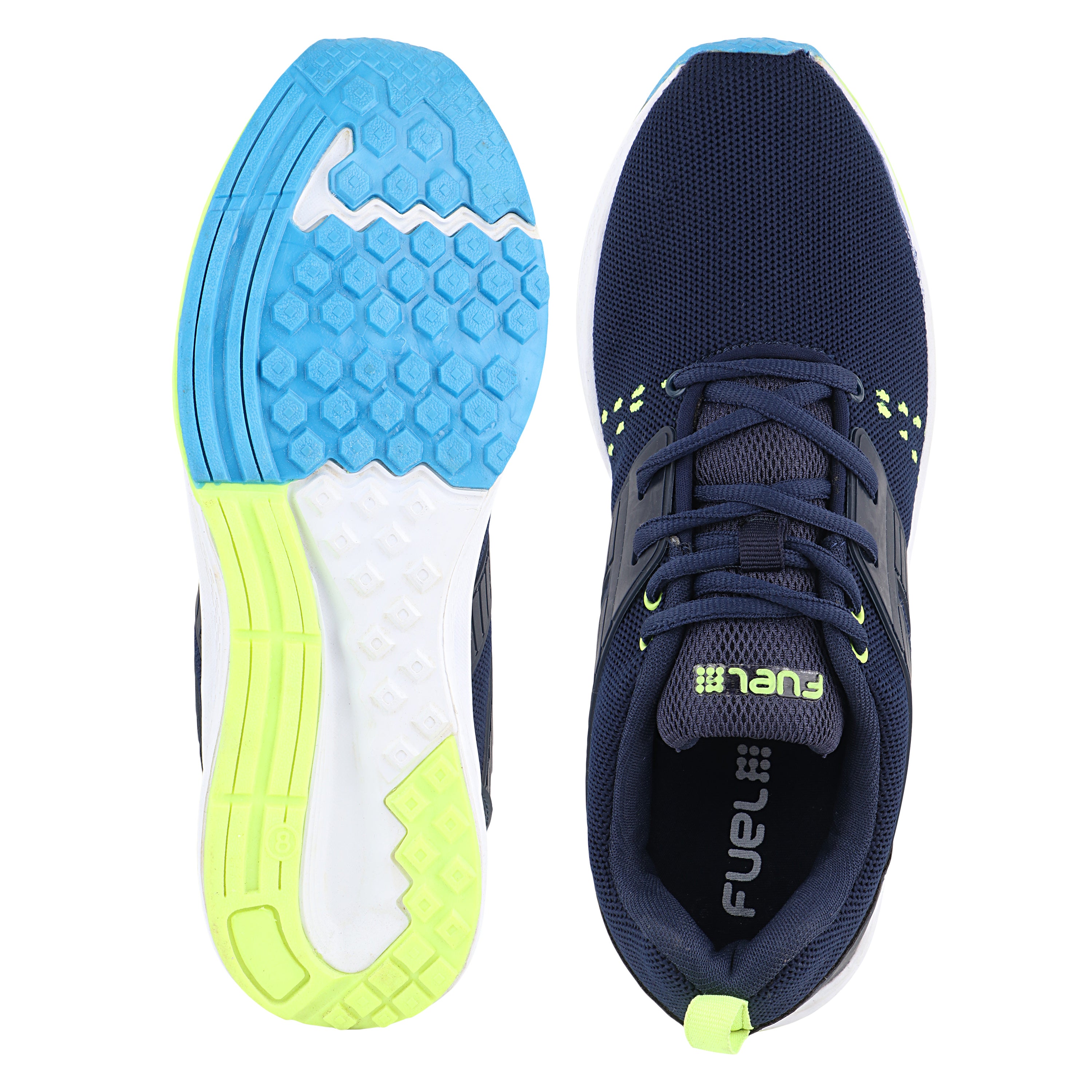 Fuel Crown Sport Shoes Foe Men's (NAVY/P.GREEN)