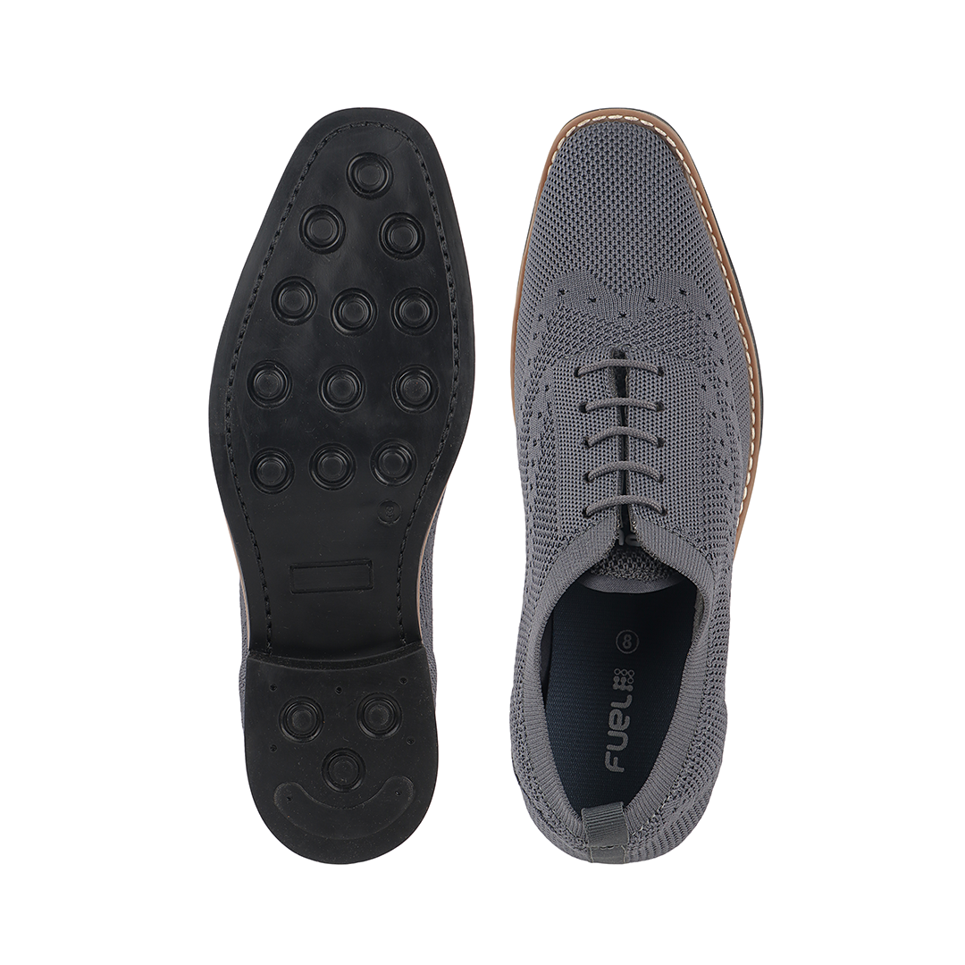 Fuel Berlin Formal Shoes For Men's (D-Grey)