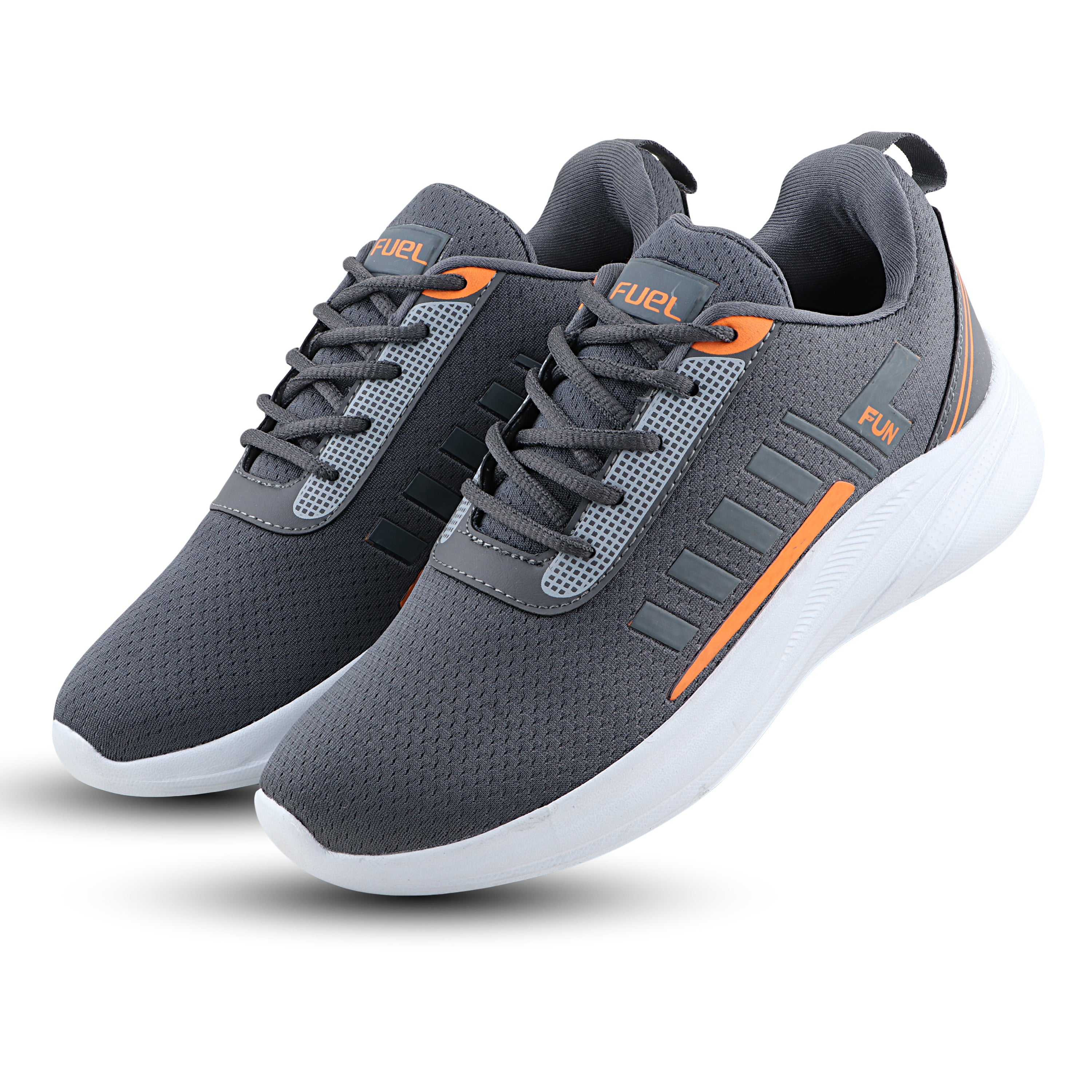 FUEL Boss Comfortable and light-weight Sports Shoes For Men (Grey)