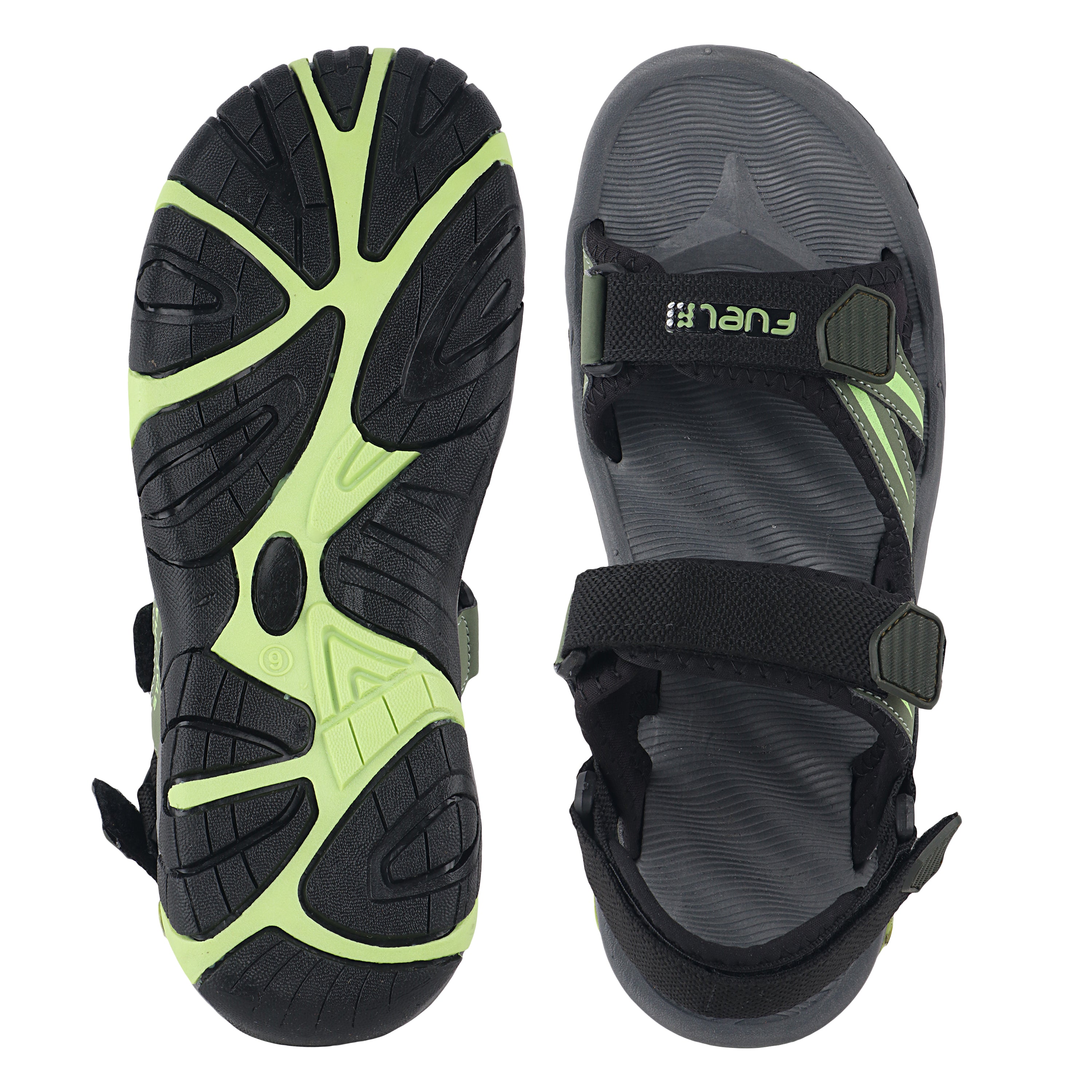 Fuel Prime Sandals For Men's (Olive-P Green)