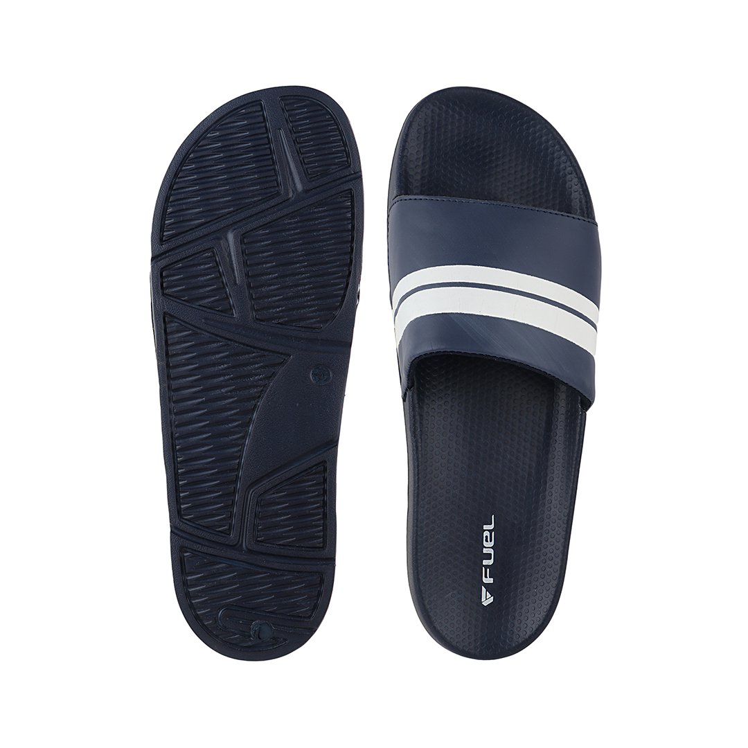 FUEL SLIDESTEP Sliders For Men For Men And Boys (NAVY)