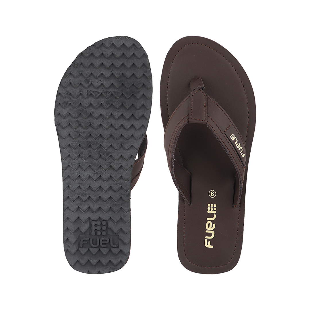 Fuel Space Slippers For Men's (BROWN)