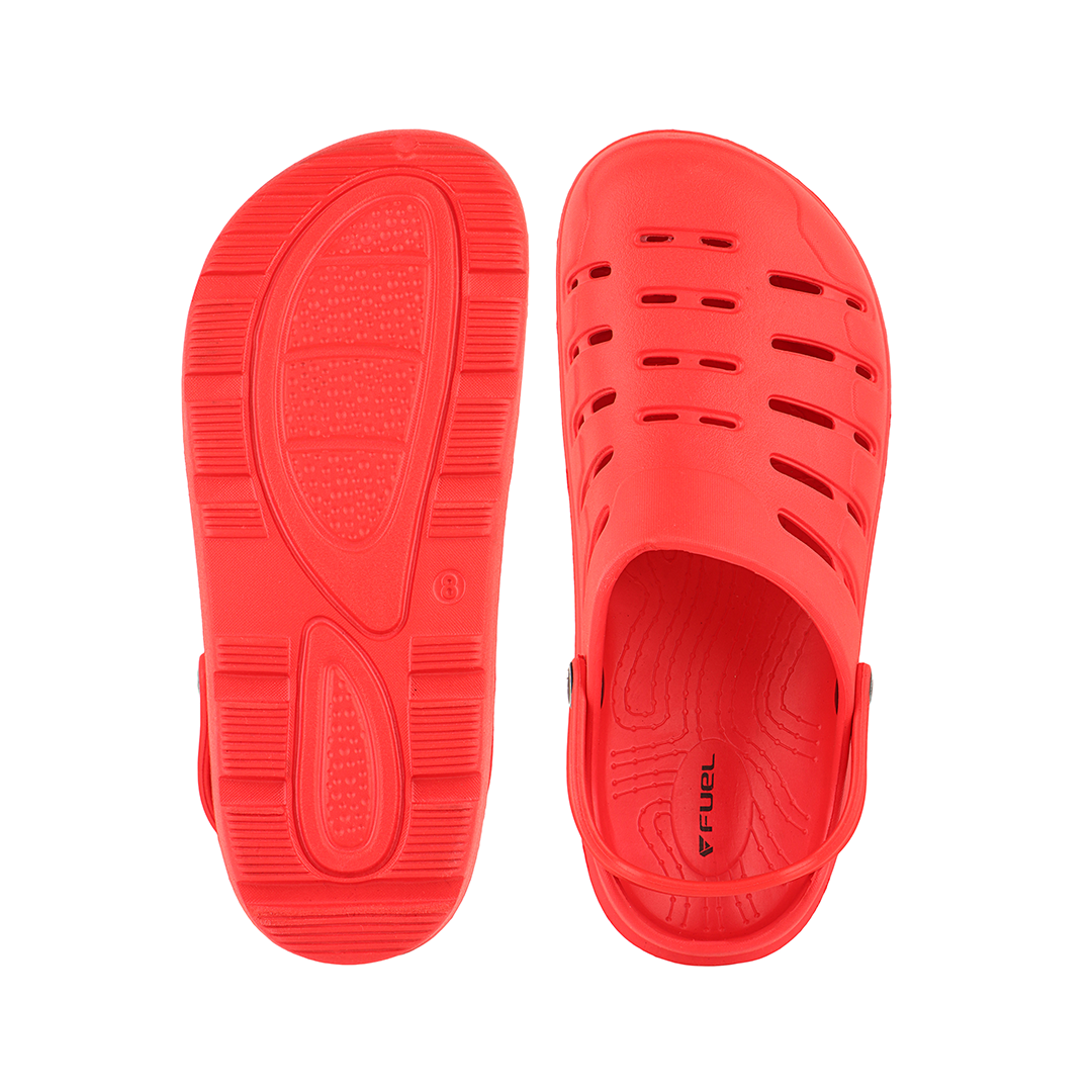 FUEL Adventure Clogs Slipper For Men's and Women's (RED)