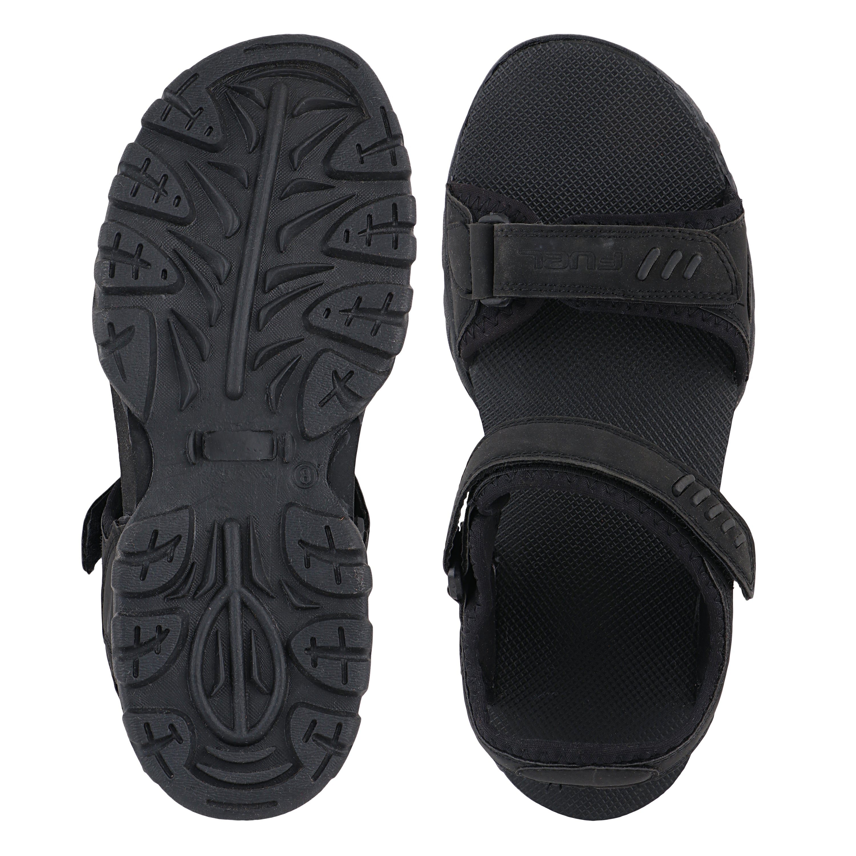 FUEL JERSEY Sandals for Boy's (Black)