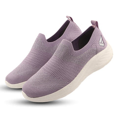 FUEL Sparkle Lightweight & Comfortable Casual Slip-On Daily Wear Sports Shoes for Women's (Lavender)