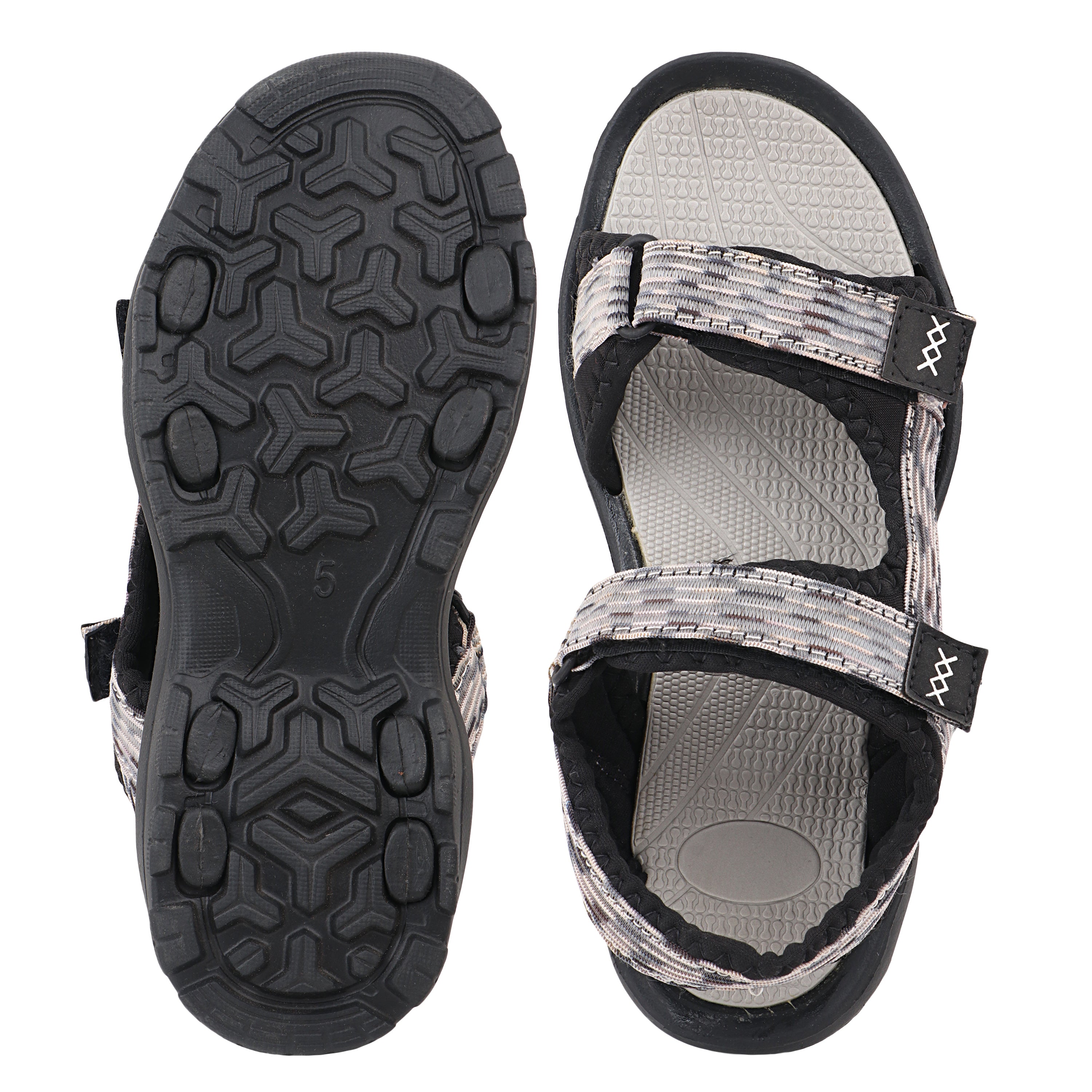 FUEL Comfortable and Stylish Dainya Sandals for Women (Black)