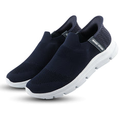 FUEL Flow Casual & Soft Cushioned Footbed Slip-On Sports Shoes For Men's (Navy)