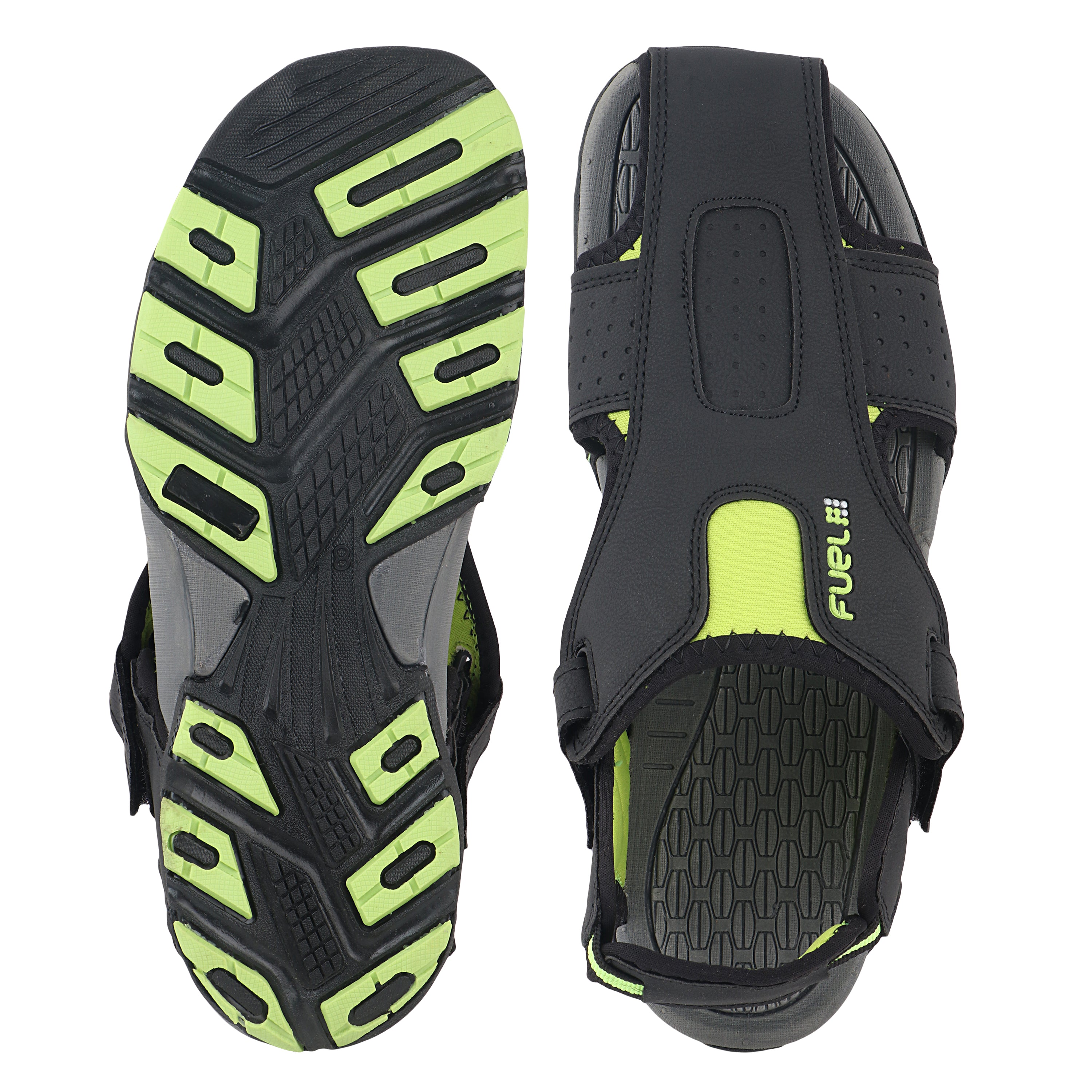 Fuel Neston Sandal For Men's (P.GREEN/BLACK)