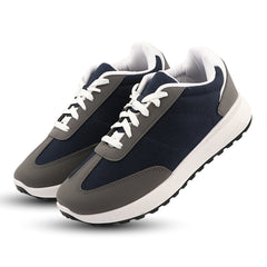 FUEL Neostep-03 Flexible & Lightweight Shock-Absorbing and Comfort Durable Sole Sports Shoes for Men's (Navy)