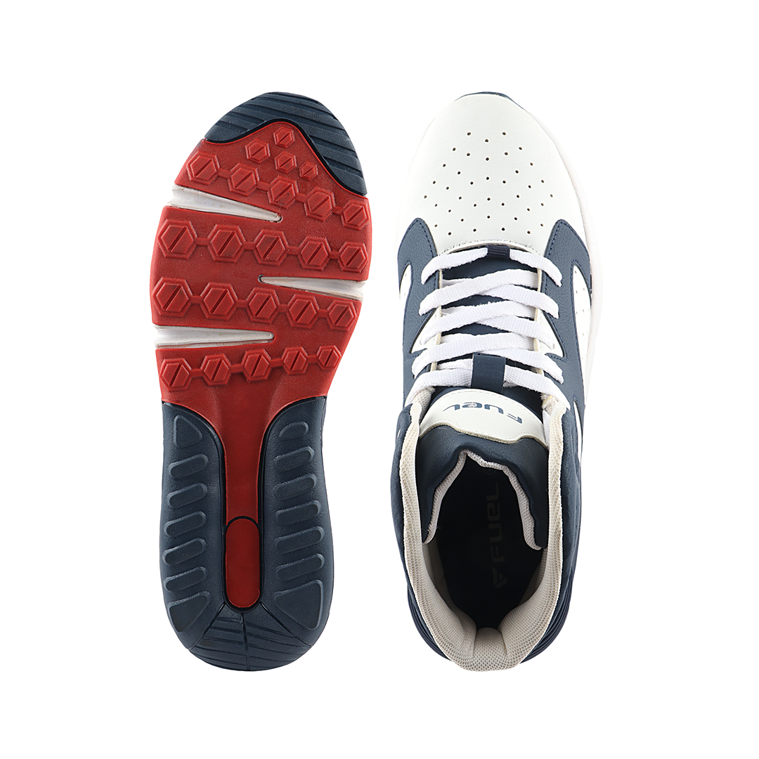 FUEL Basketball Shoes For Man's (Navy Blue)