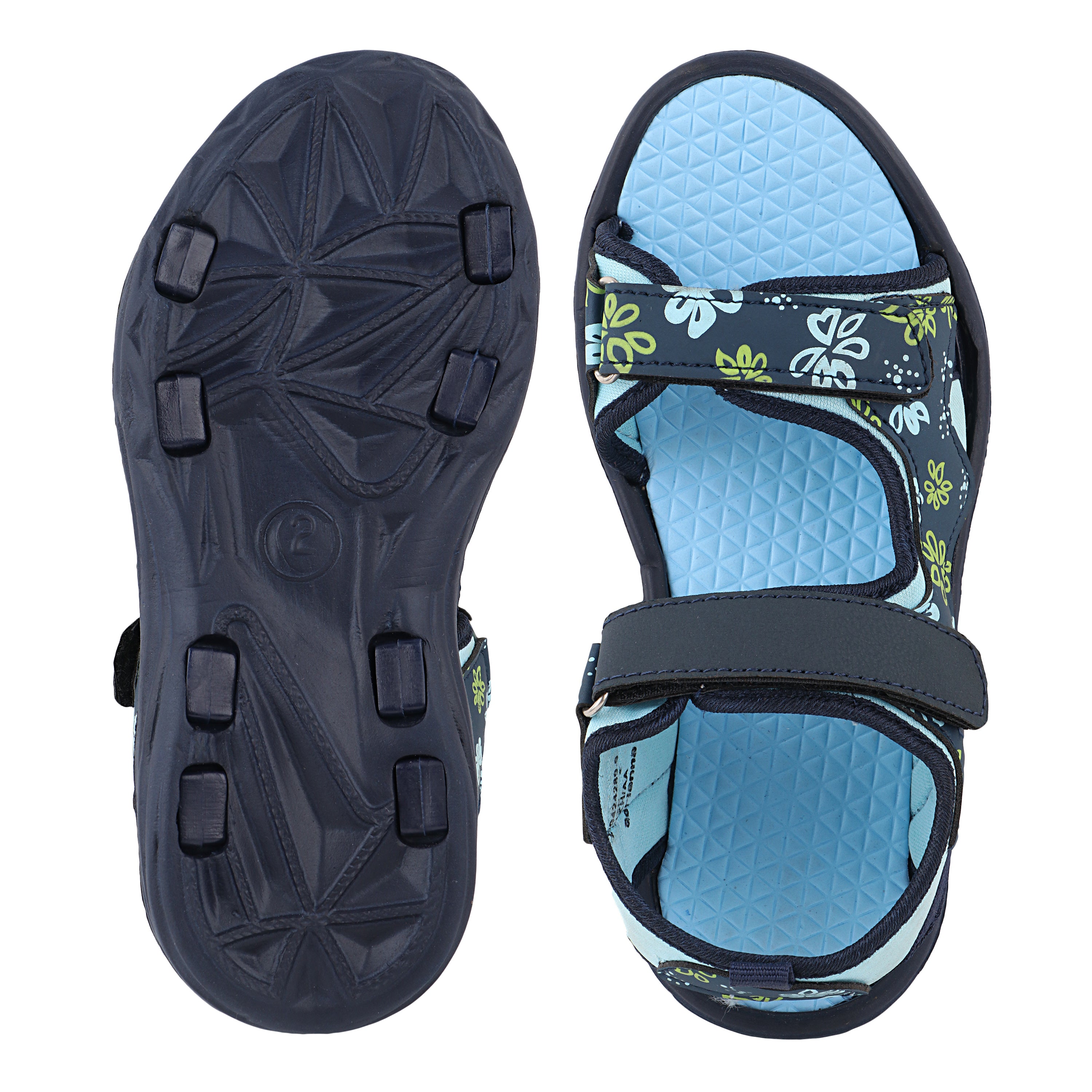 Fuel Yug 02 Kids Sandals (Dark Blue)