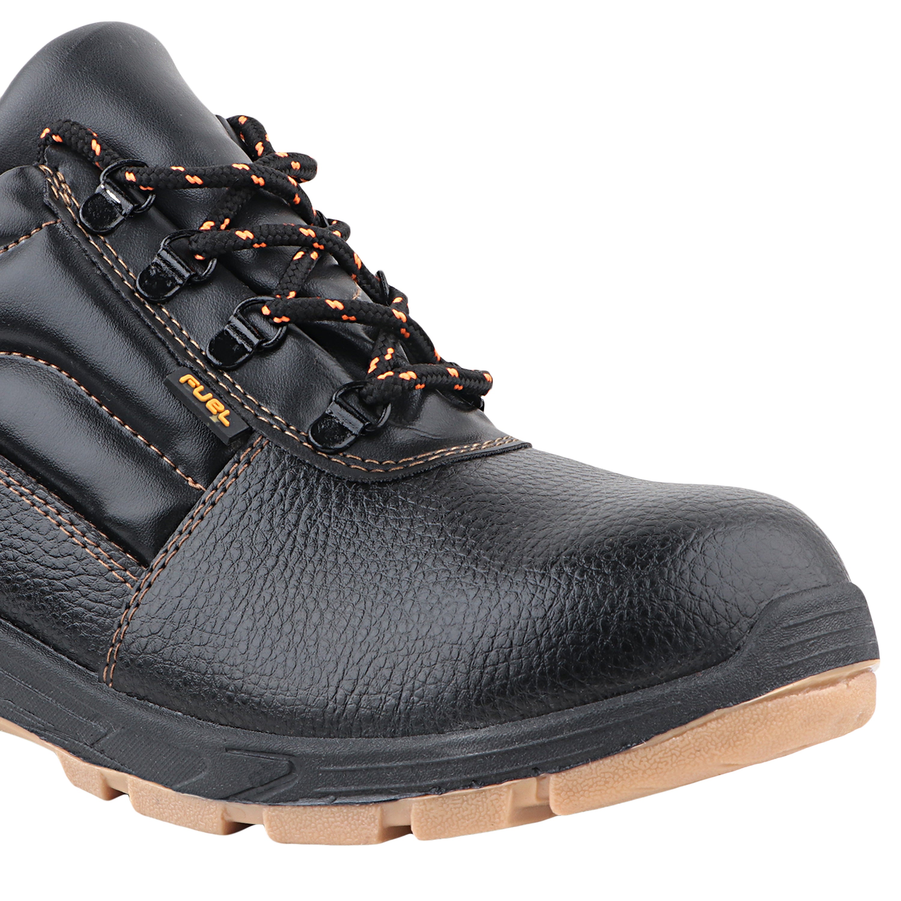 FUEL Comfortable and breathable Jordan HC PVC safety shoes with 100J fit at every work and style (Black)