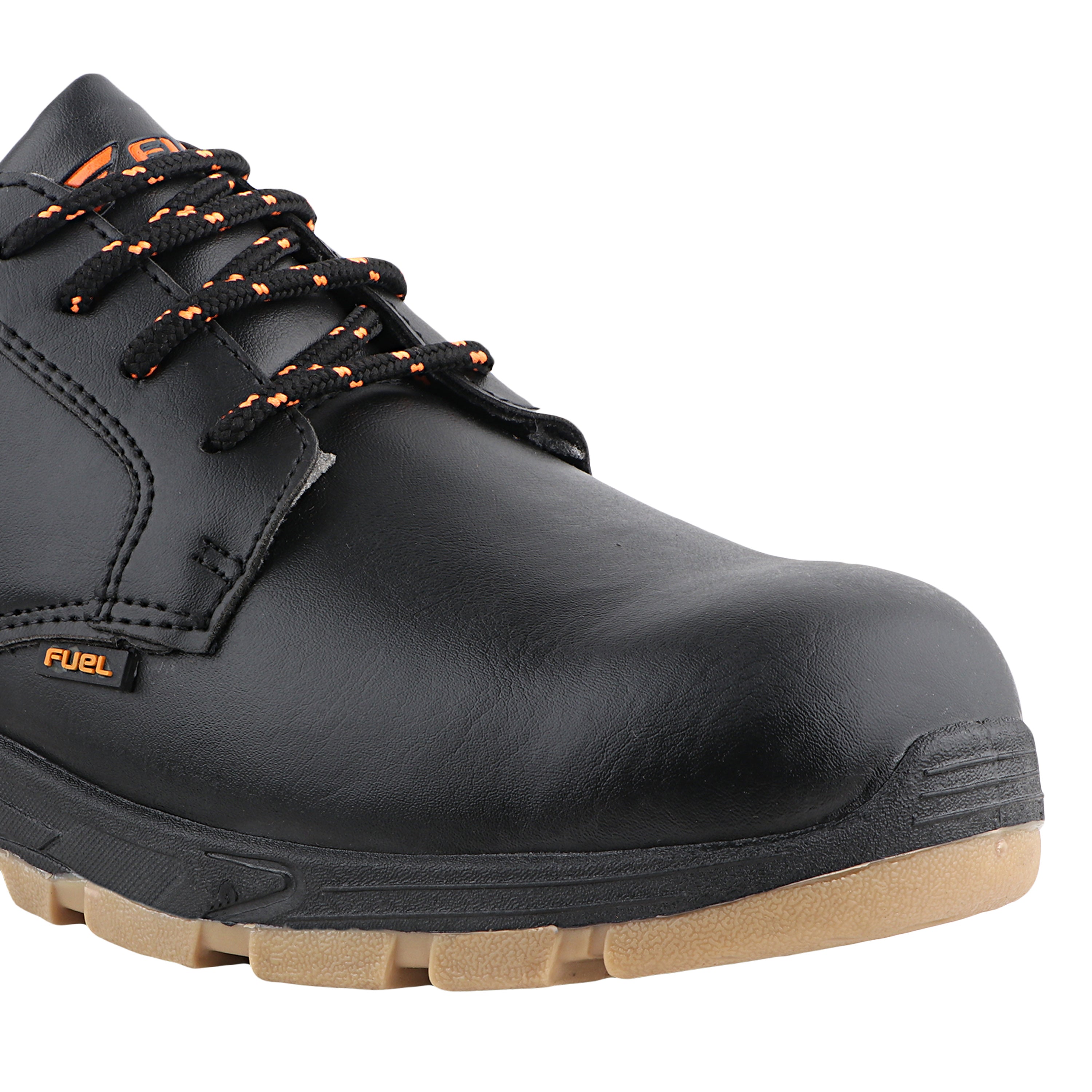 FUEL Comfortable and breathable Jordan LC 2 PVC Safety Shoes with 100J fit at every work and style (Black)