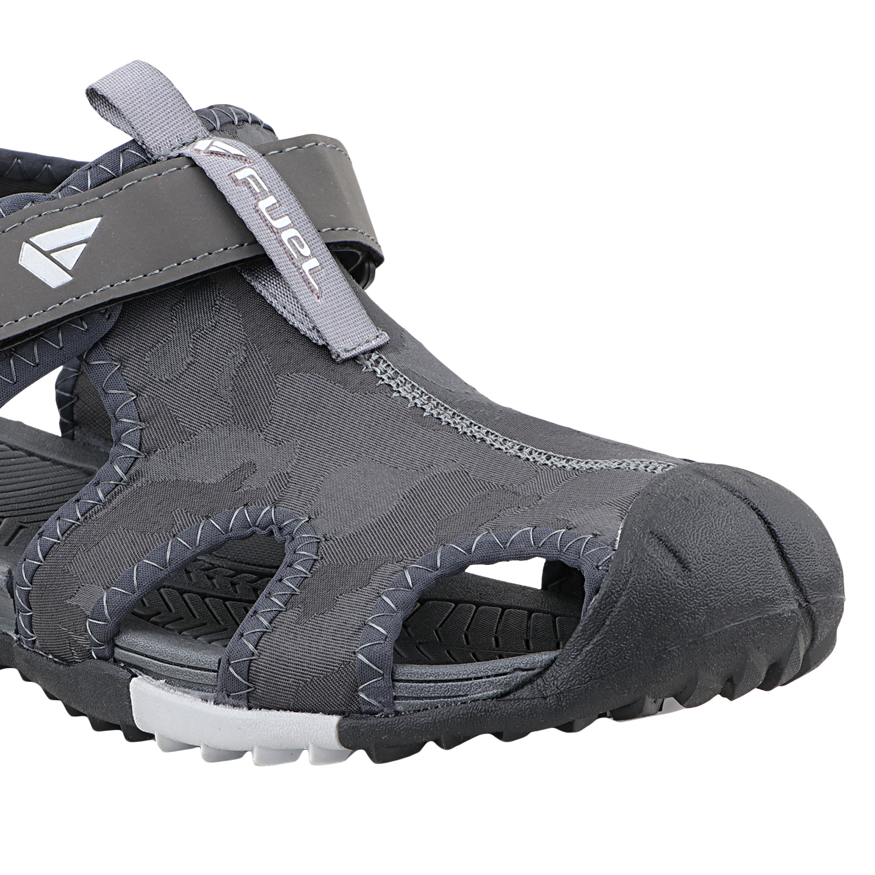 Fuel Soldier-12 Fisherman Sandals for Men (Grey)