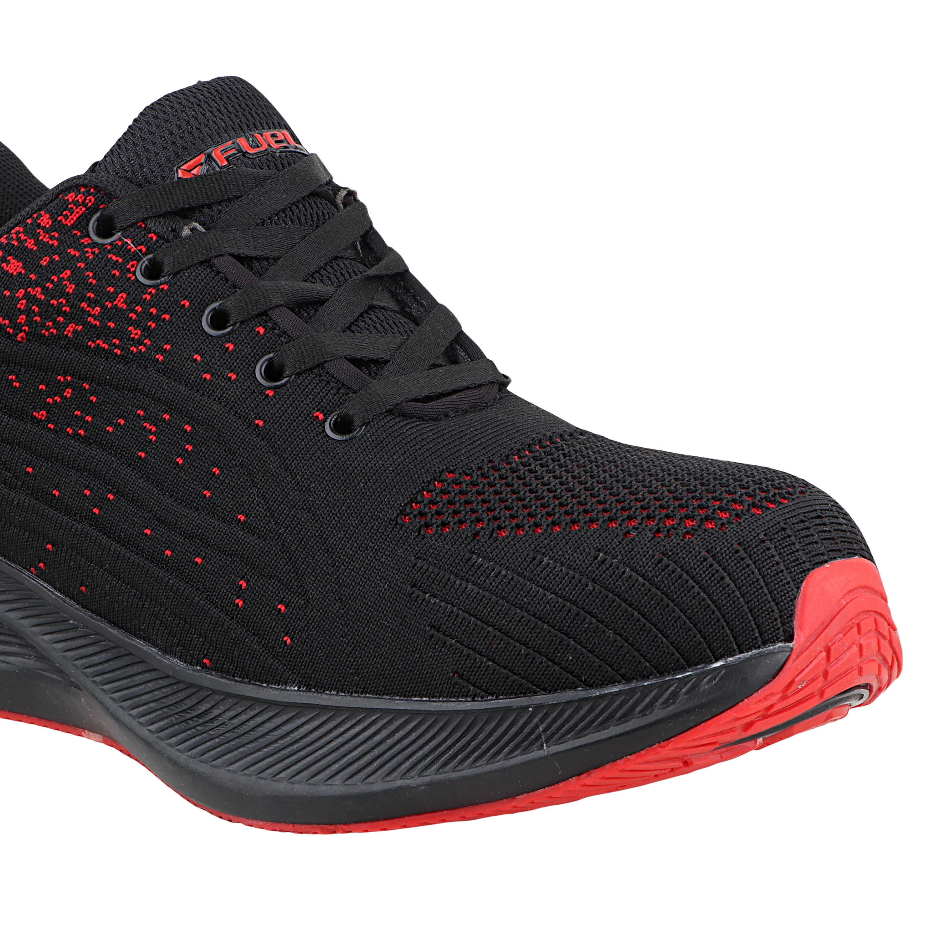 FUEL Trendy Safety Shoes in Strong Knitted Fabric, Metallic toe cap (200 J) Toe with EVA Sole