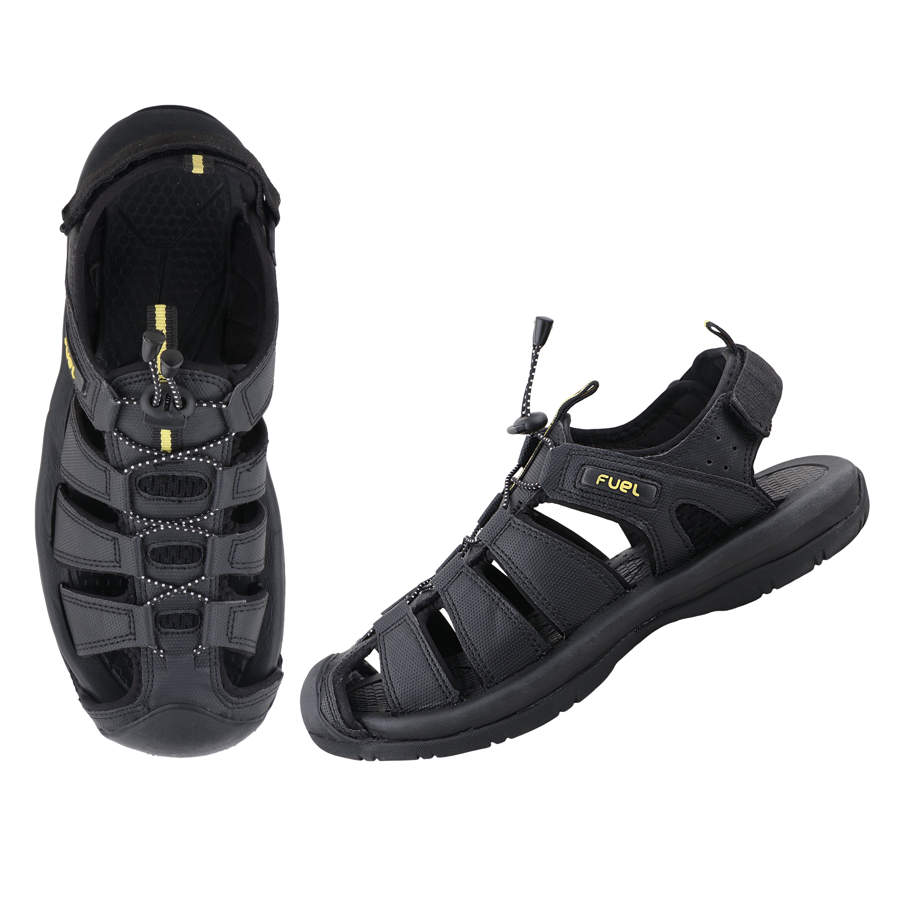 Fuel Comando Men's Lightweight & Comfortable Sandals – Daily Wear Slip-Resistant Footwear