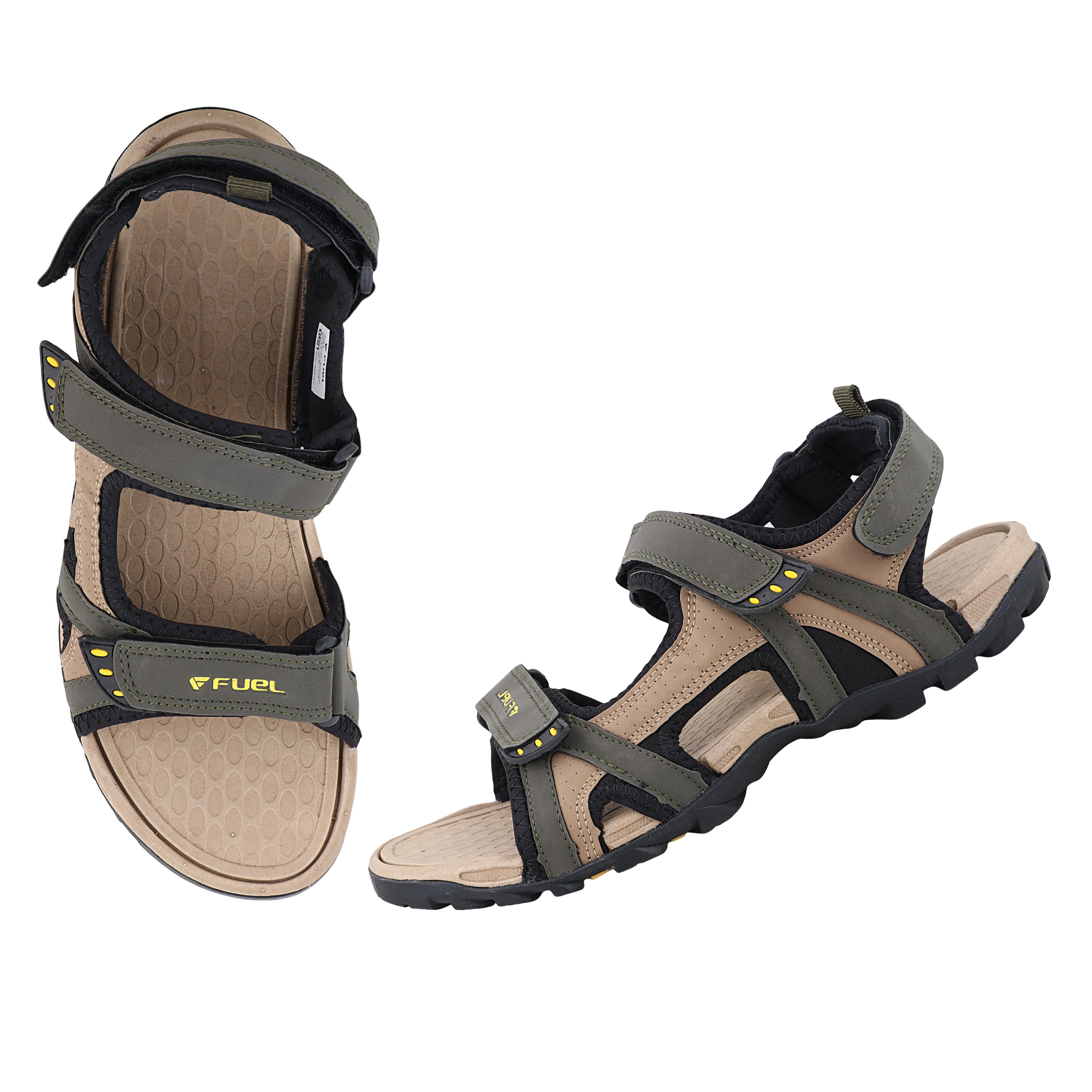 FUEL Punch-02 trendy & Comfortable Sandals for Men