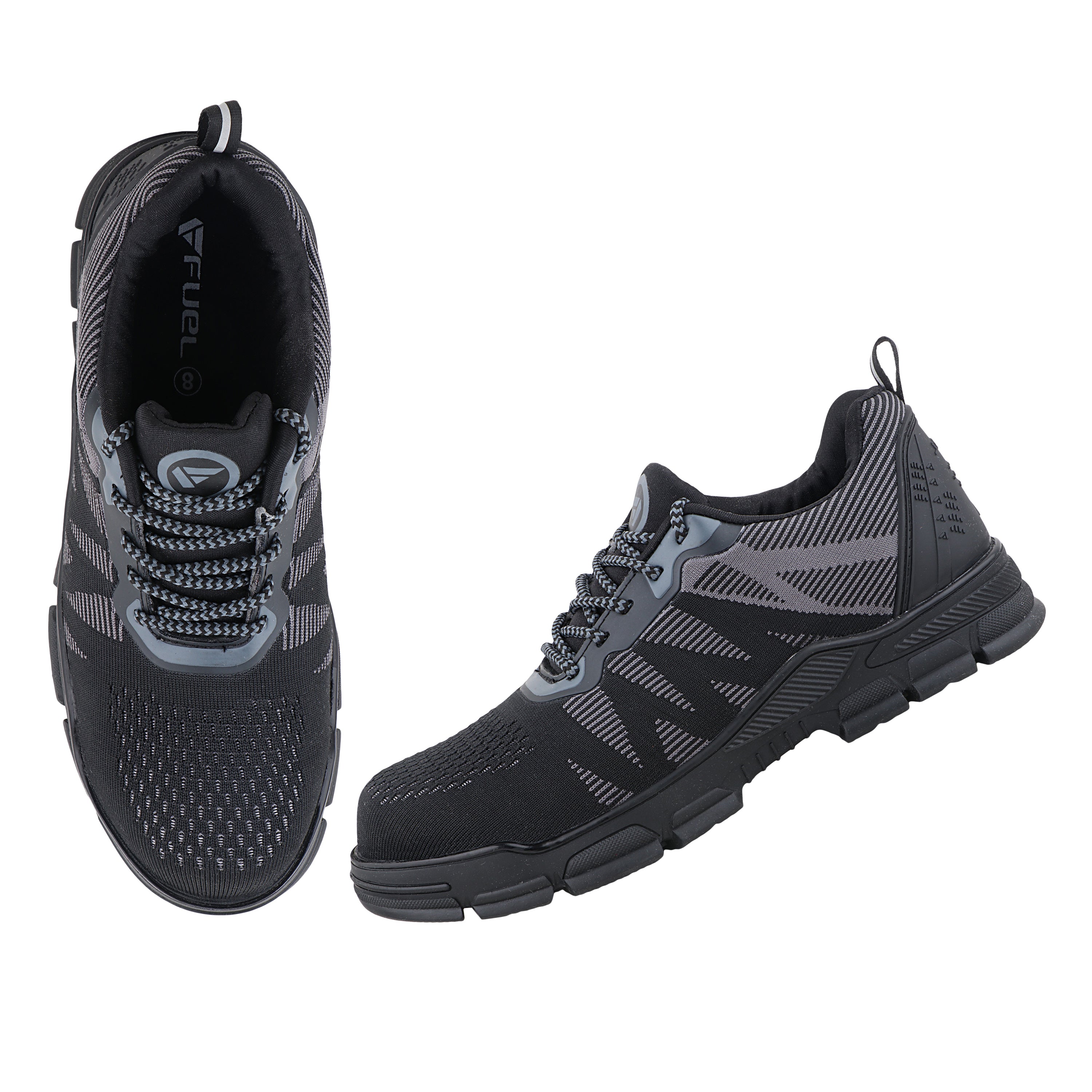 FUEL Reevon-02 Lightweight Safety Shoes with Knitted Fabric Upper, Kevlar Insole & Non-Metallic Toe Cap (200J)