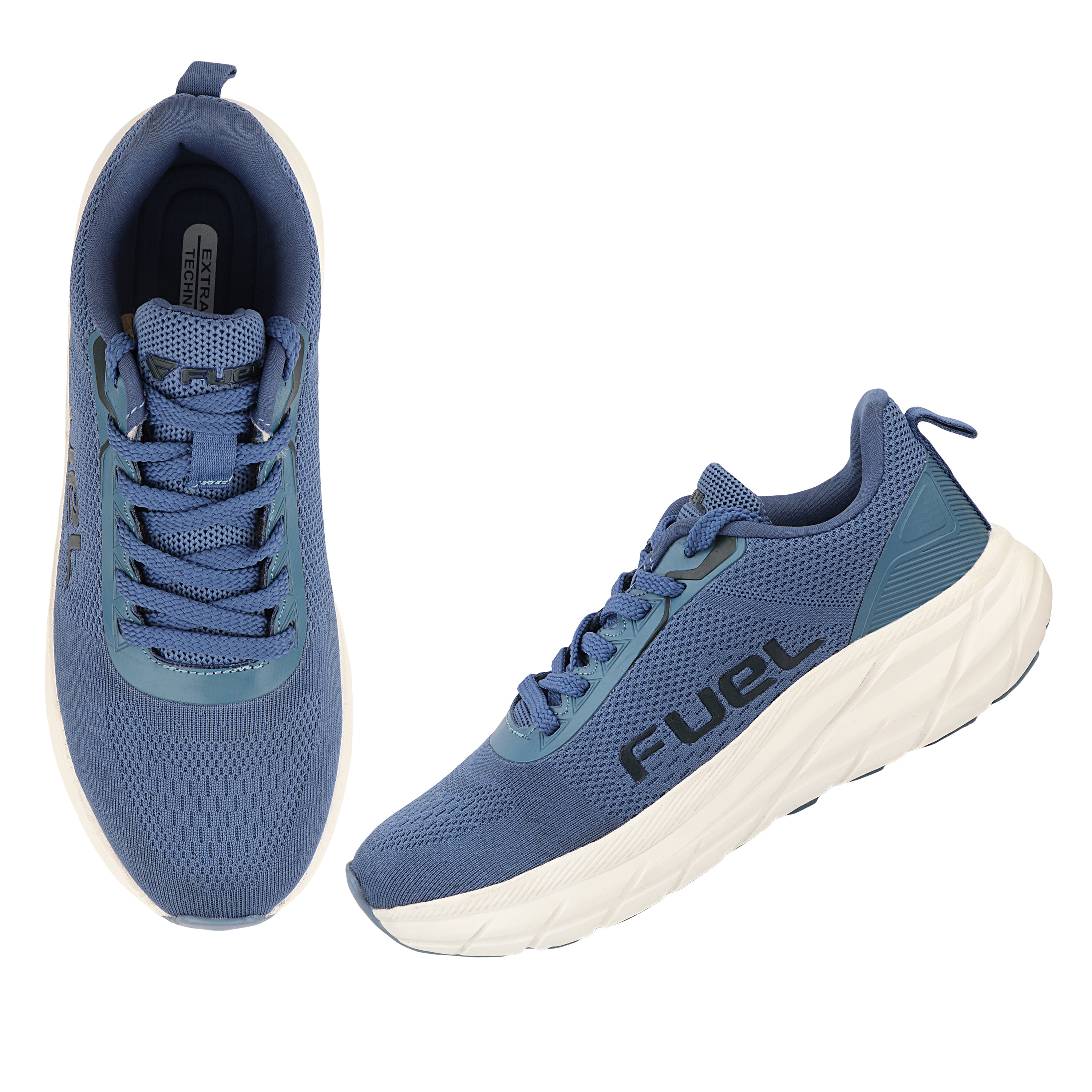 FUEL Phantom Running & Walking with Cushioned Comfort and Durable Sole for Men's (Blue)