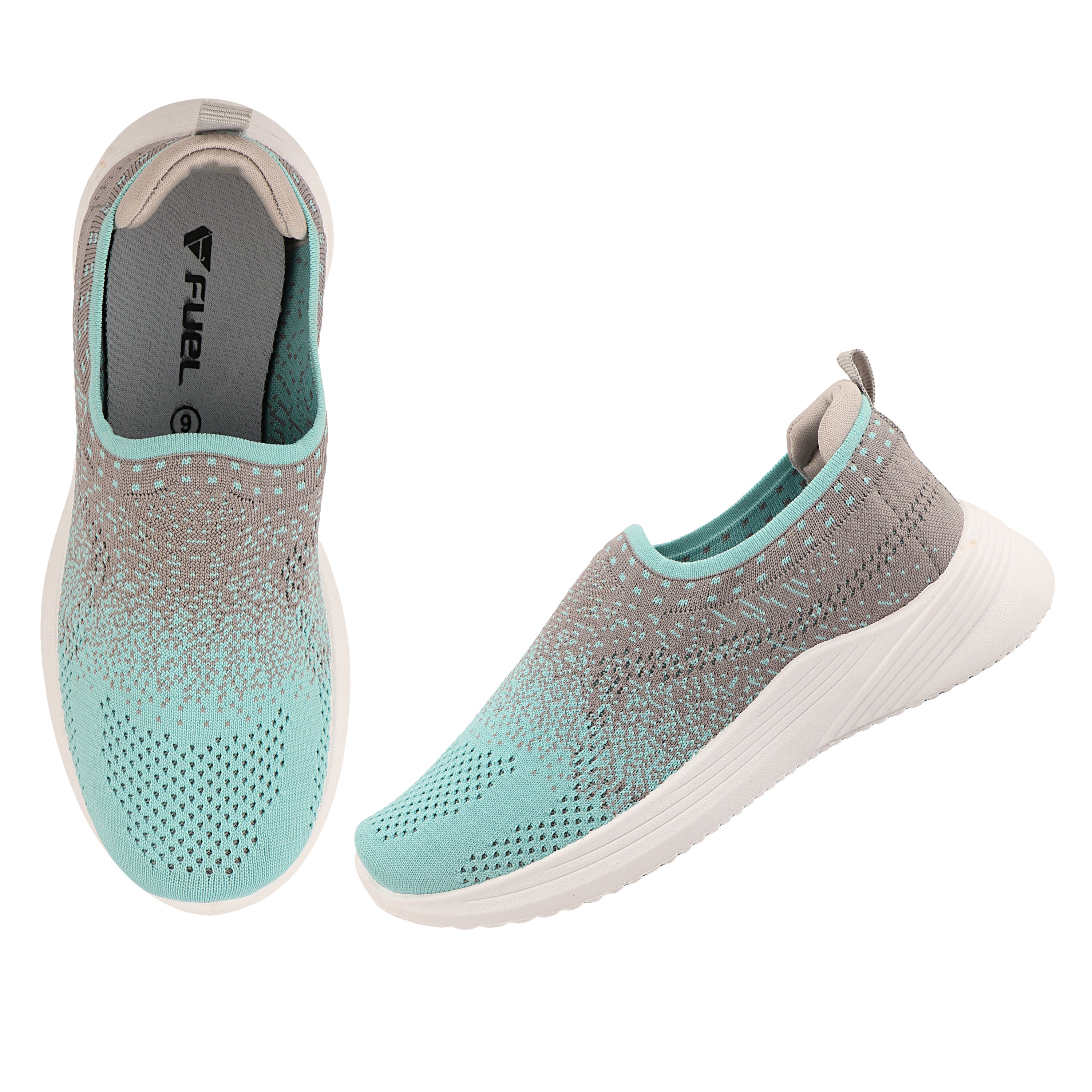 FUEL Nayasa-01 Comfortable Daily Wear Shoes for Women (S Green)