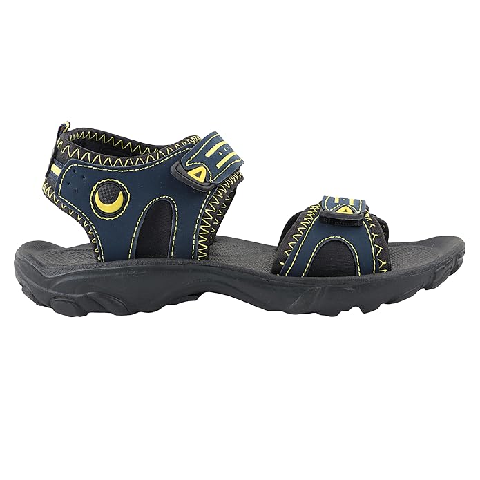 Fuel 81122-09 Sandals For Men's (NAVY & YELLOW)