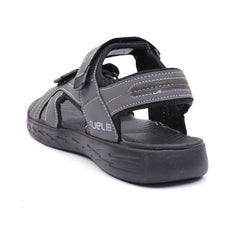 FUEL Jack-01 Stylish Outdoor Sandal for Men (Black)