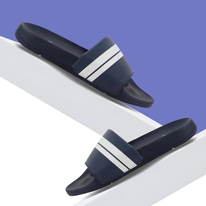 FUEL SLIDESTEP Sliders For Men For Men And Boys (NAVY)